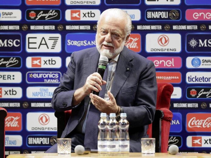 Futuro Napoli, arriva la sentenza di De Laurentiis: “Non è in vendita”